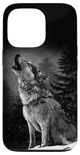 Hülle für iPhone 13 Pro Handyhülle Wolf heult Heulender Wolfsmotiv Handyhüllen Hülle für iPhone 13 Pro Handyhülle Wolf heult Heulender Wolfsmotiv Handyhüllen von Heulender Wolf heult heulen cooles Tier