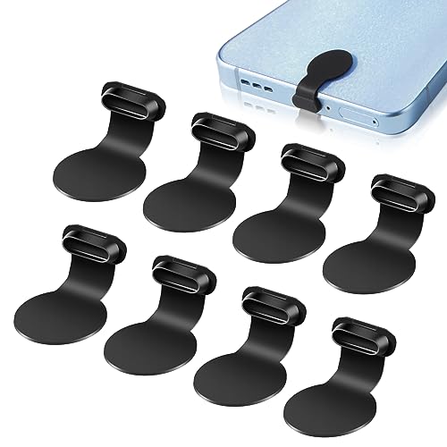 Heveer Typ C Port Staub Stecker Anti Staub Silikon USB C Staubschutzkappen Anschluss Staubschutzstecker für Smartphone Laptop 8 Stück von Heveer