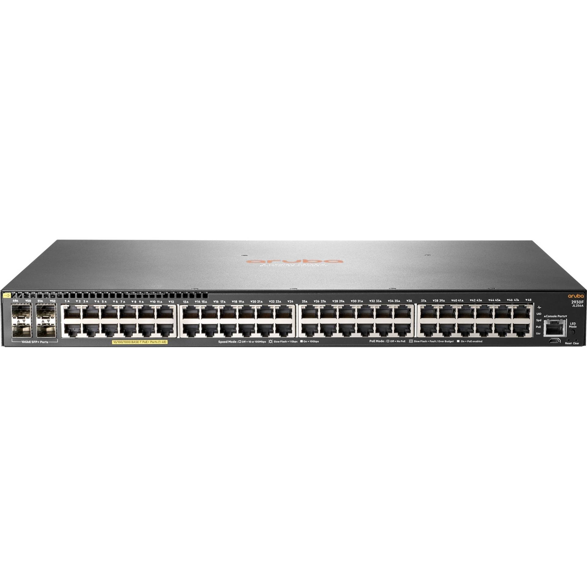 2930F 48G PoE+ 4SFP+, Switch von Hewlett Packard Enterprise