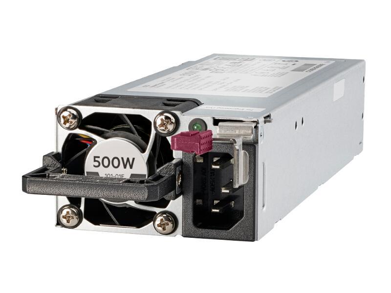 HPE Flex Slot Platinum-Netzteilkit mit 500W, Hot-Plug-fähig, halogenarm (8654... von Hewlett-Packard Enterprise
