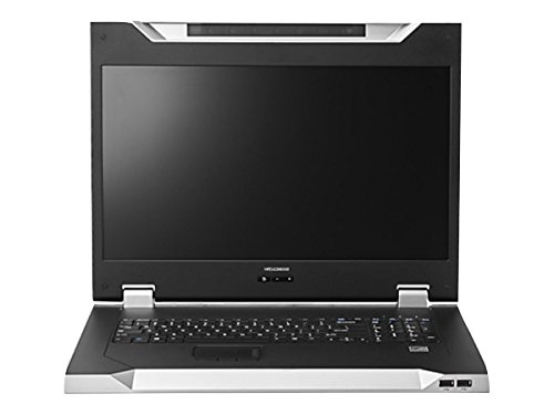 HPE LCD8500 – Konsole KVM – USB – 18,51 Zoll (18,51 Zoll) – Rack – 1600 x 1200 – 187 cd/m² – 700:1 – 16 ms – Silber – 1U – für ProLiant DL20 Gen9, DL36 Gen8, DL3. 80 Gen9, DL580 Gen9, von Hewlett Packard Enterprise