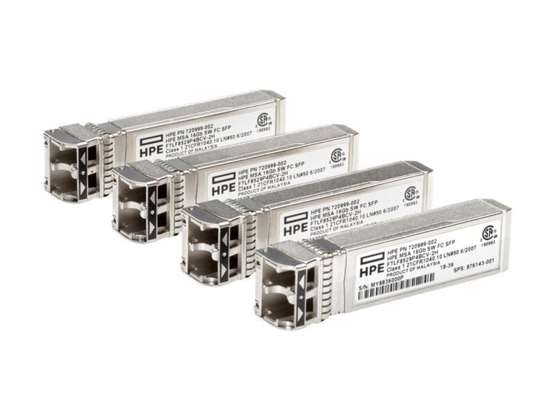 HPE MSA FC Transceiver 4er-Pack C8R24B von Hewlett-Packard Enterprise