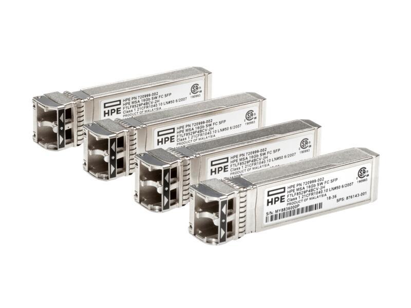 HPE MSA iSCSI Transceiver 4er-Pack C8R25B HPE MSA iSCSI Transceiver 4er-Pack C8R25B von Hewlett-Packard Enterprise