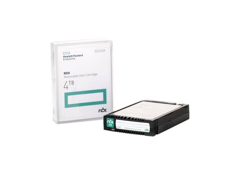 HPE RDX 4TB Wechseldatenträger-Kassette (Q2048A) von Hewlett-Packard Enterprise