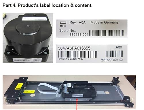 Hewlett Packard Enterprise 3U Robotic Assembly for HPE MSL3040, 882187-001 von Hewlett Packard Enterprise