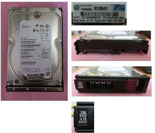 Hewlett Packard Enterprise DRV HDD 4TB 6G 7.2K LFF SATA MDL LP, 862133-001 von Hewlett Packard Enterprise