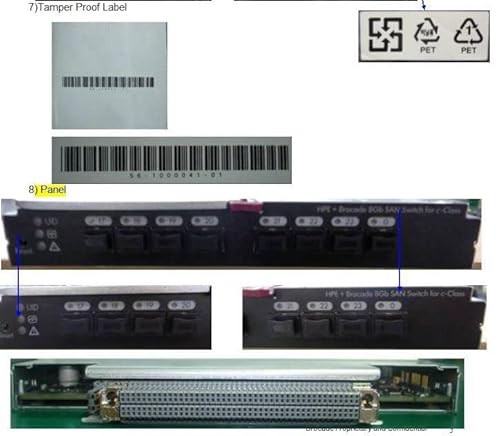 Hewlett Packard Enterprise Switch SAN 8/12 V3, 489864-003 von Hewlett Packard Enterprise