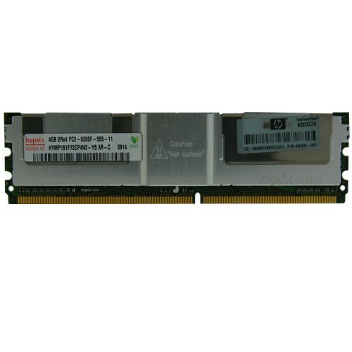 466436-061 - HP MEM 4GB DDR2 667MHz PC2-5300 FULLY BUFFERED DIMM von Hewlett-Packard