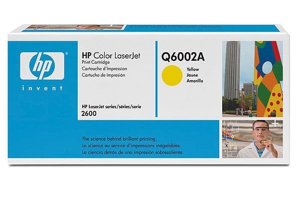 HP 124A original Toner gelb - Q6002A von Hewlett Packard