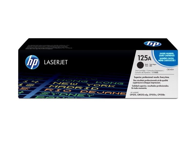 HP 125A original Toner schwarz - CB540A HP 125A original Toner schwarz - CB540A von Hewlett Packard
