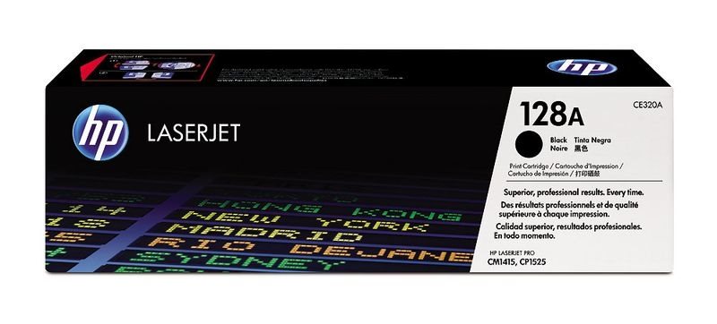 HP 128A original Toner schwarz - CE320A HP 128A original Toner schwarz - CE320A von Hewlett Packard