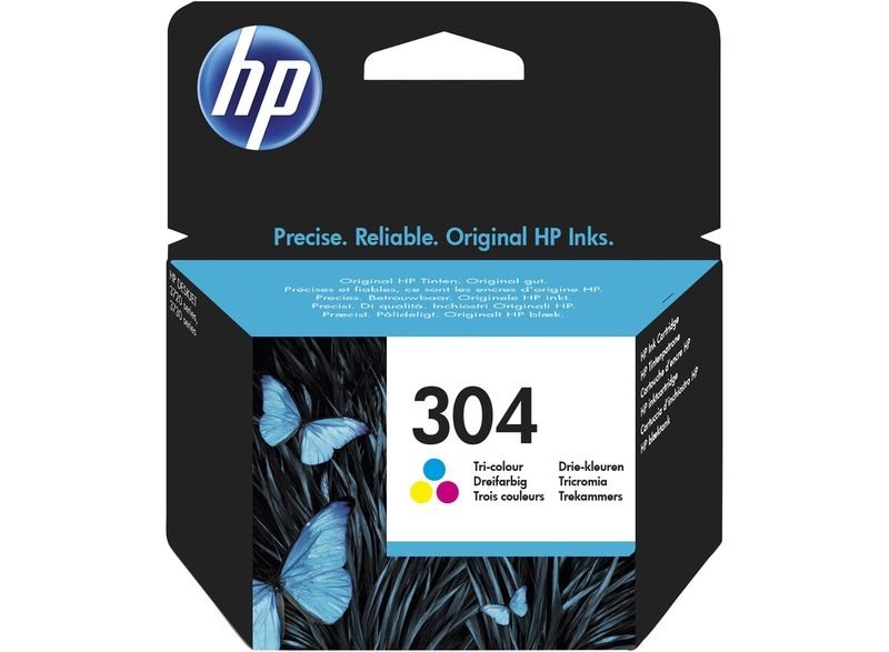 HP 304 original Tinte cyan, magenta, gelb - N9K05AE HP 304 original Tinte cyan, magenta, gelb - N9K05AE von Hewlett Packard
