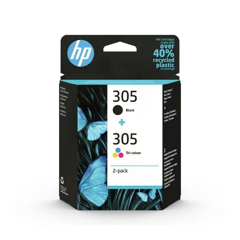 HP 305 Original Multipack BKCMY  - 6ZD17AE von Hewlett Packard