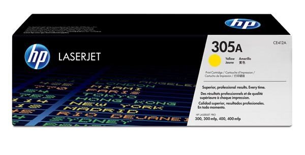 HP 305A original Toner gelb - CE412A HP 305A original Toner gelb - CE412A von Hewlett Packard