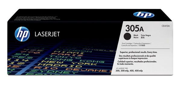 HP 305A original Toner schwarz - CE410A HP 305A original Toner schwarz - CE410A von Hewlett Packard