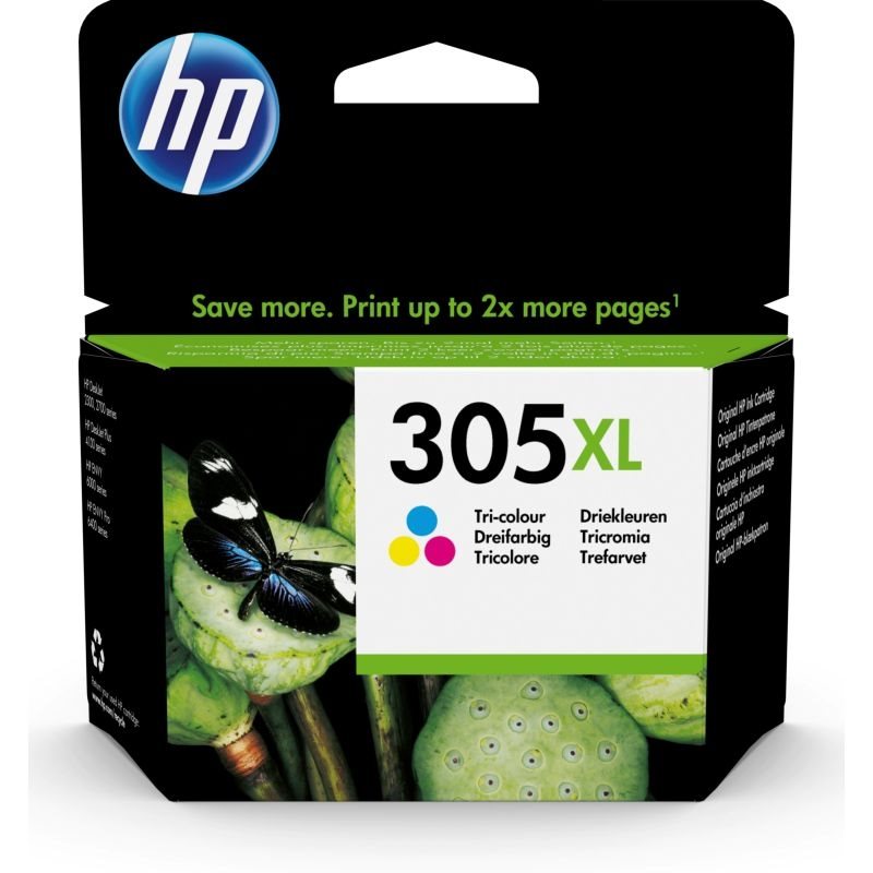 HP 305XL Original HC Tinte CMY - 3YM63AE von Hewlett Packard