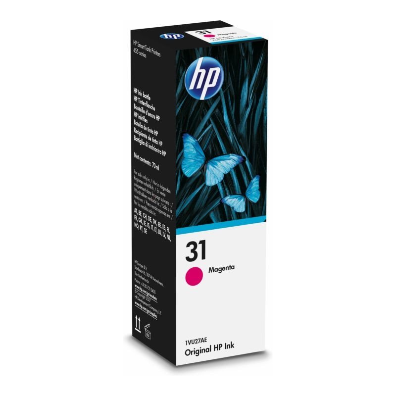 HP 31 Original Tintenflasche magenta - 1VU27AE von Hewlett Packard