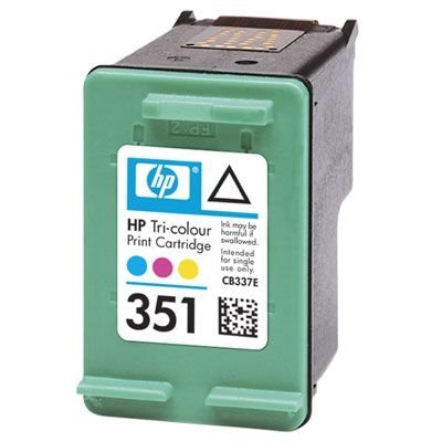 HP 351 original Tinte cyan, magenta, gelb - CB337EE von Hewlett Packard