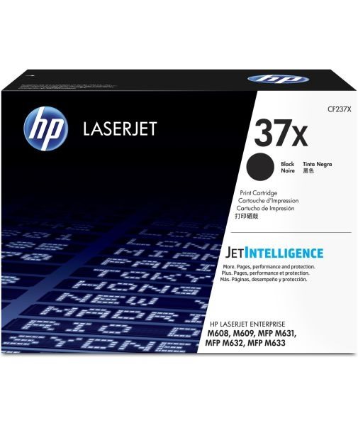 HP 37X original HC Toner schwarz - CF237X von Hewlett Packard