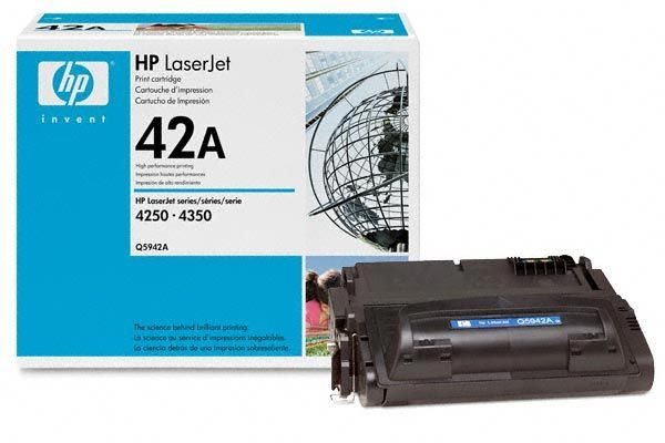 HP 42A original Toner schwarz - Q5942A von Hewlett Packard