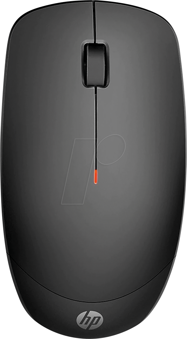 HP 4E407UT - Maus (Mouse), Funk, schwarz von Hewlett Packard