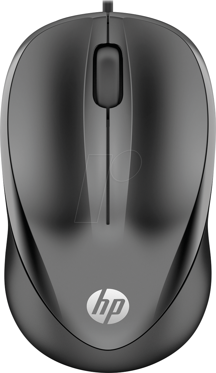 HP 4QM14AA - Maus (Mouse), Kabel, USB, schwarz von Hewlett Packard
