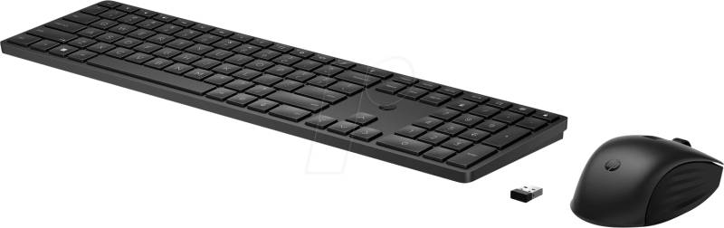 HP 4R009AA - Tastatur-/Maus-Kombination, Funk, schwarz von Hewlett Packard