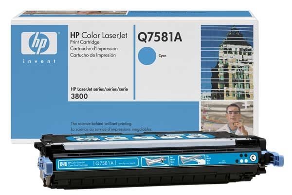 HP 503A original Toner cyan - Q7581A von Hewlett Packard