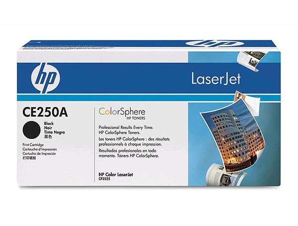 HP 504A original Toner schwarz - CE250A HP 504A original Toner schwarz - CE250A von Hewlett Packard