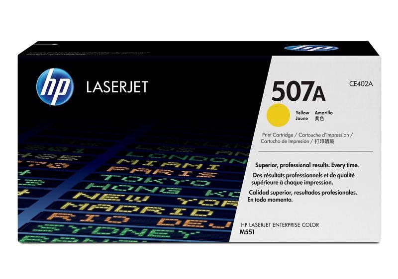 HP 507A original Toner gelb - CE402A von Hewlett Packard