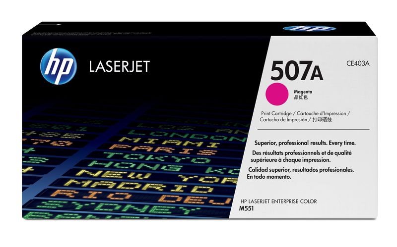 HP 507A original Toner magenta - CE403A HP 507A original Toner magenta - CE403A von Hewlett Packard