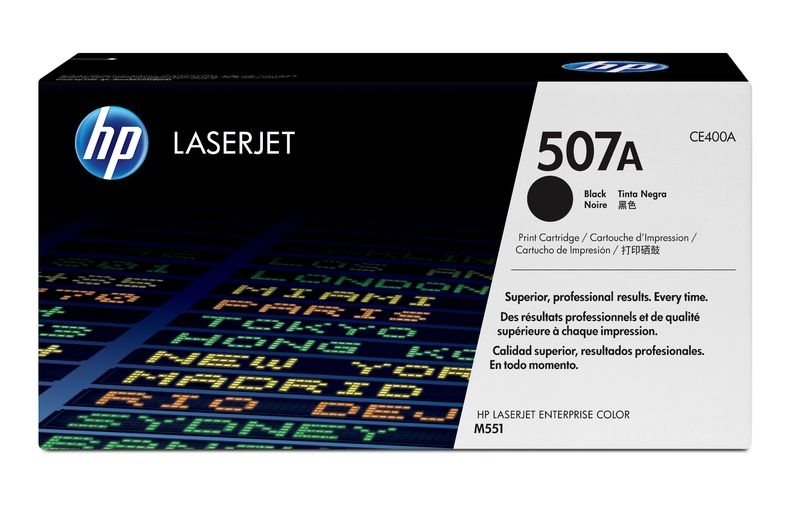 HP 507A original Toner schwarz - CE400A HP 507A original Toner schwarz - CE400A von Hewlett Packard