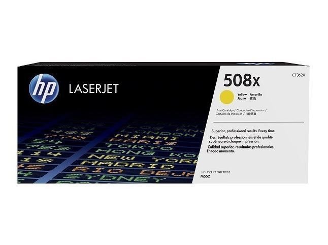 HP 508X original HC Toner gelb - CF362X HP 508X original HC Toner gelb - CF362X von Hewlett Packard