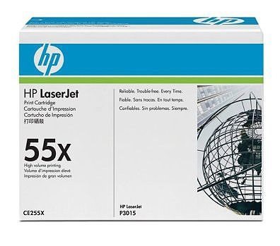 HP 55X original HC Toner schwarz - CE255X HP 55X original HC Toner schwarz - CE255X von Hewlett Packard