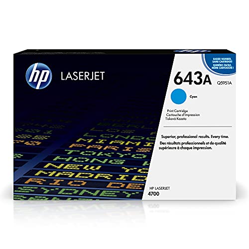 HP 643A Q5951A Cyan Original LaserJet Tonerkartusche von Hewlett-Packard