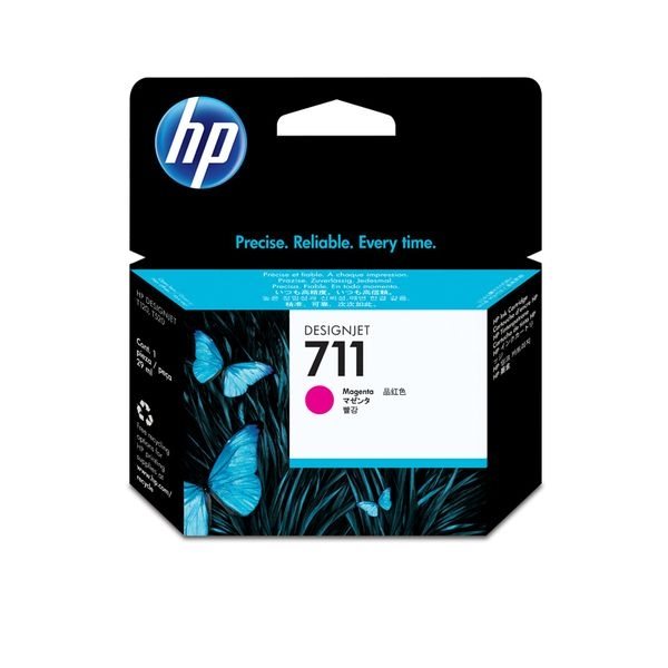 HP 711 original Tinte magenta - CZ131A von Hewlett Packard