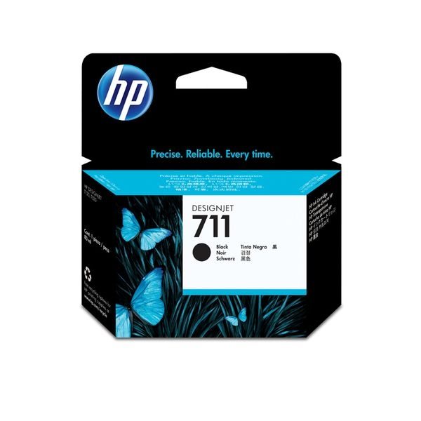 HP 711 original Tinte schwarz - CZ133A von Hewlett Packard