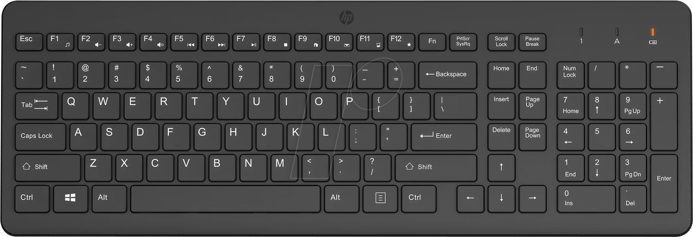 HP 805T1AA - Funk-Tastatur, USB, schwarz, Layout: DE HP 805T1AA - Funk-Tastatur, USB, schwarz, Layout: DE von Hewlett Packard