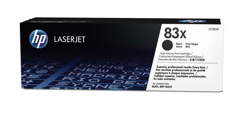HP 83X original HC Toner schwarz - CF283X HP 83X original HC Toner schwarz - CF283X von Hewlett Packard