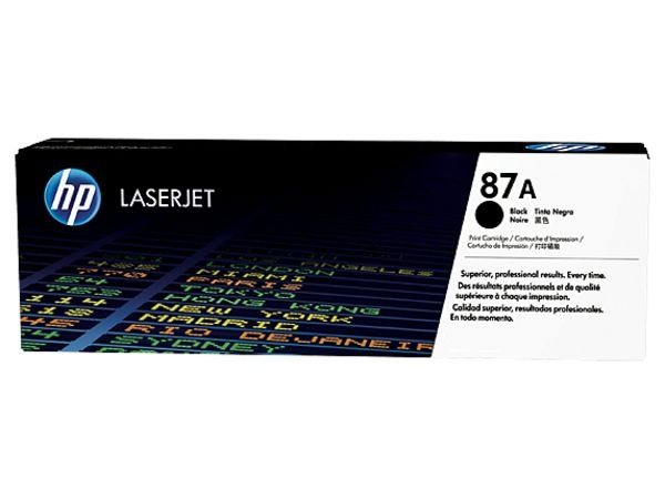 HP 87A original Toner schwarz - CF287A von Hewlett Packard