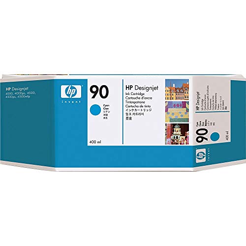 HP 90 Cyan Tintenpatrone, 400 ml von Hewlett-Packard