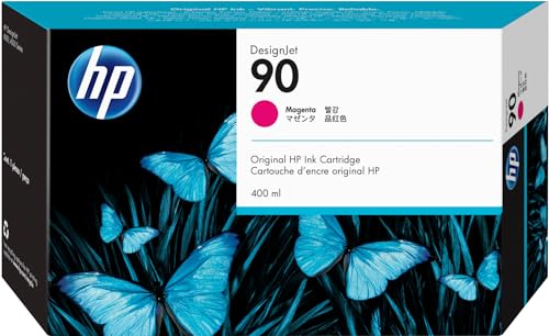 HP 90 Magenta Tintenpatrone, 400 ml von Hewlett-Packard