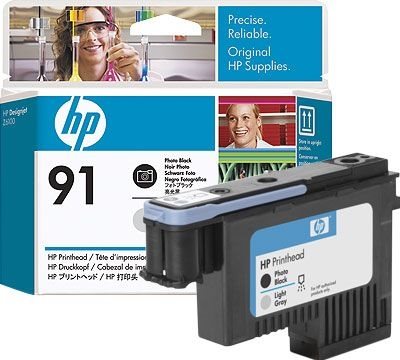 HP 91 Fotoschwarz und grau hell Druckkopf - C9463A von Hewlett Packard