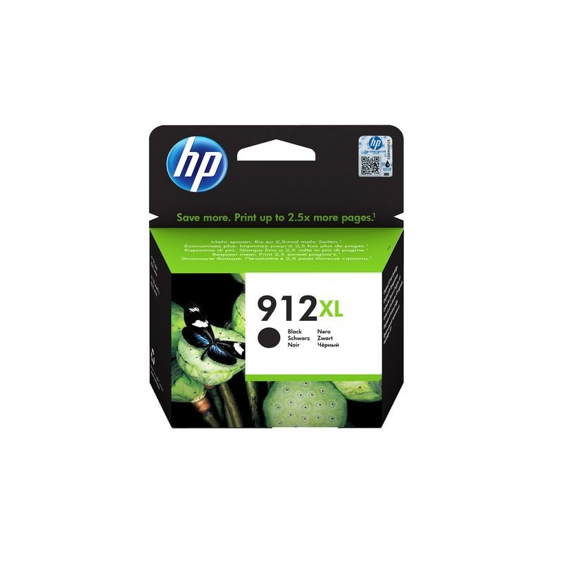 HP 912XL original Tinte schwarz - 3YL84AE von Hewlett Packard