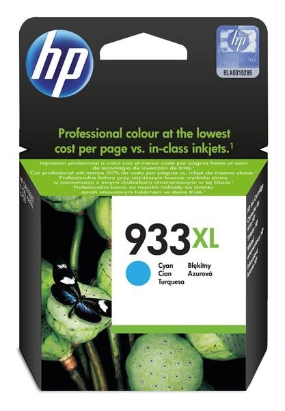 HP 933XL original HC Tinte cyan - CN054AE von Hewlett Packard