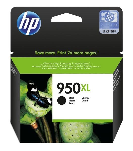 HP 950XL original HC Tinte schwarz - CN045AE HP 950XL original HC Tinte schwarz - CN045AE von Hewlett Packard