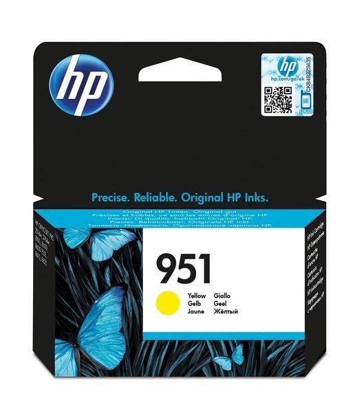 HP 951 original Tinte gelb - CN052AE von Hewlett Packard