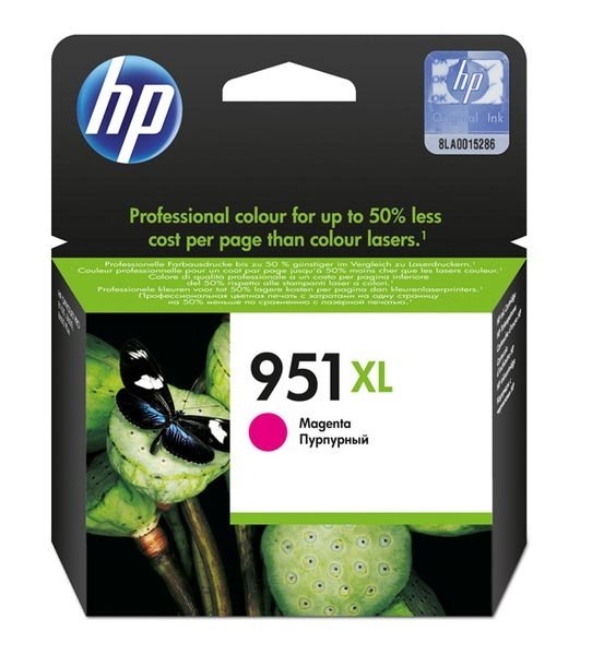HP 951XL original HC Tinte magenta - CN047AE HP 951XL original HC Tinte magenta - CN047AE von Hewlett Packard