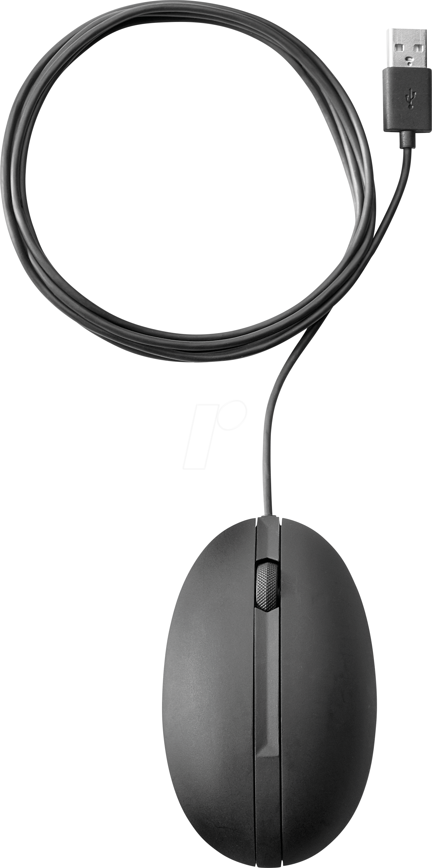 HP 9VA80AA - Maus (Mouse), Kabel, USB, schwarz von Hewlett Packard