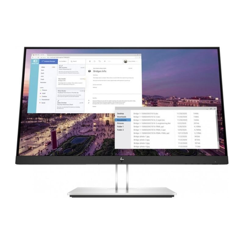 HP E-Series E23 G4, 58,4 cm (23 Zoll), 1920 x 1080 Pixel, Full HD von Hewlett Packard